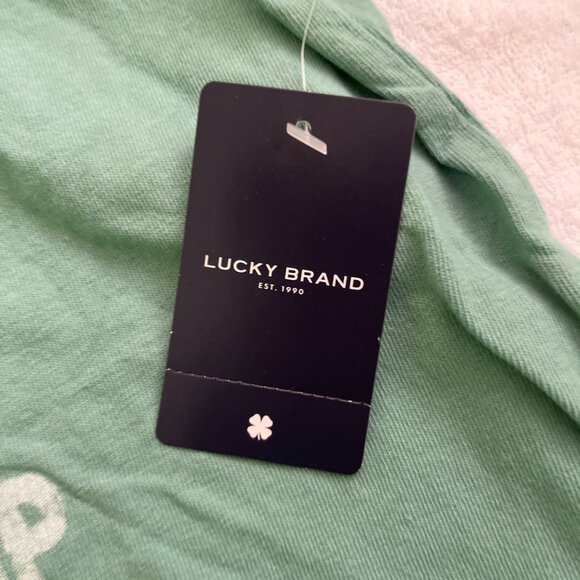 Lucky Brand green graphic t-shirt - Picture 2 of 4